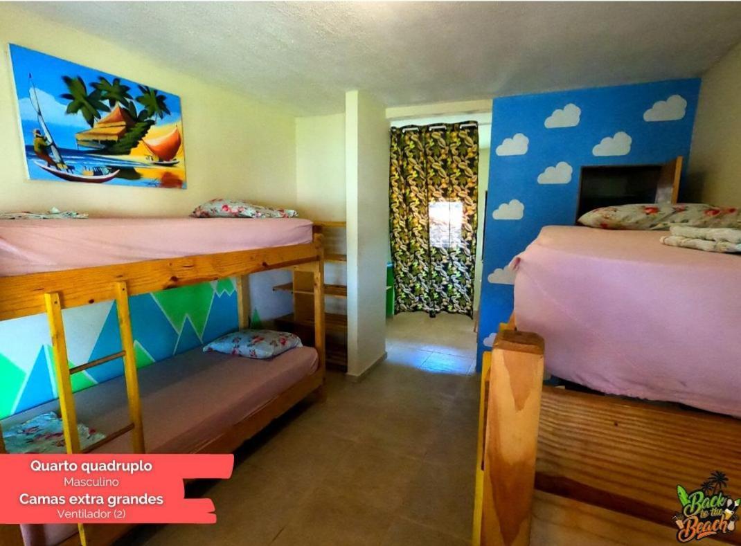Back To The Beach Hostel - Pipa Praia de Pipa Kamer foto